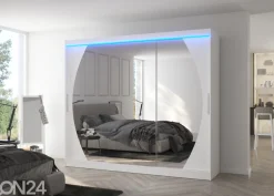Liukuovikaappi Camden 250 cm + LED