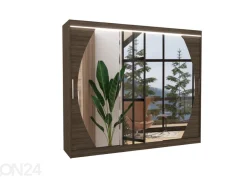 Liukuovikaappi Camden 250 cm + LED