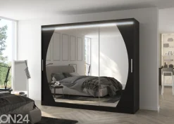 Liukuovikaappi Camden 250 cm + LED