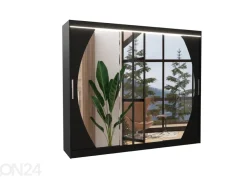 Liukuovikaappi Camden 250 cm + LED