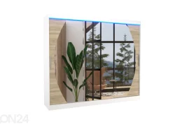 Liukuovikaappi Camden 250 cm + LED