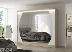 Liukuovikaappi Camden 250 cm + LED