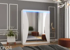 Liukuovikaappi Camden I 180 cm + LED