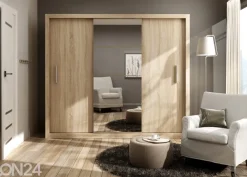 Liukuovikaappi Carlton 250 cm