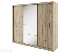 Liukuovikaappi Carlton 250 cm