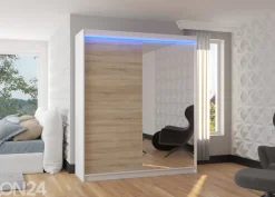 Liukuovikaappi 180 cm + LED