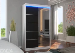 Liukuovikaappi 120 cm + LED
