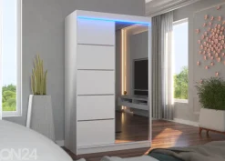 Liukuovikaappi 120 cm + LED