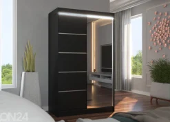 Liukuovikaappi 120 cm + LED