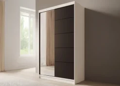 Liukuovikaappi Como 120 cm