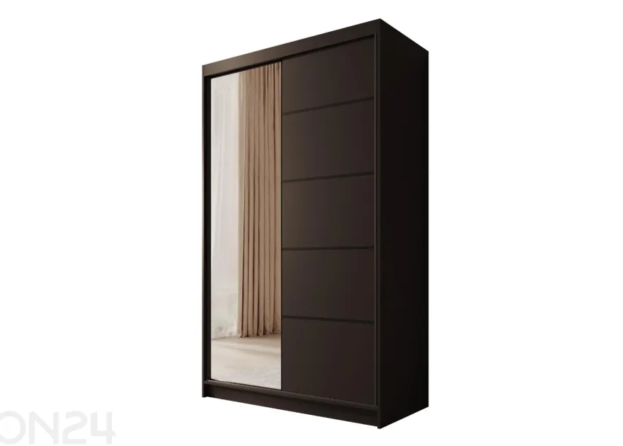Liukuovikaappi Como 120 cm