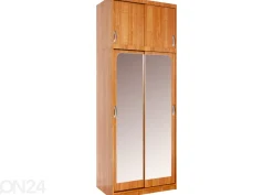 Liukuovikaappi Court 100 cm peilillä
