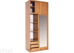 Liukuovikaappi Court 100 cm peilillä