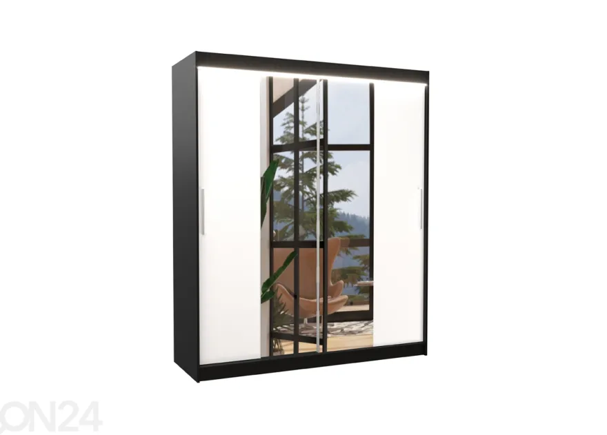 Liukuovikaappi Dalia I 180 cm + LED