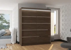 Liukuovikaappi Davi I 180 cm + LED