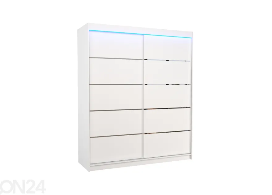 Liukuovikaappi Davi I 180 cm + LED