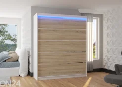 Liukuovikaappi Davi I 180 cm + LED