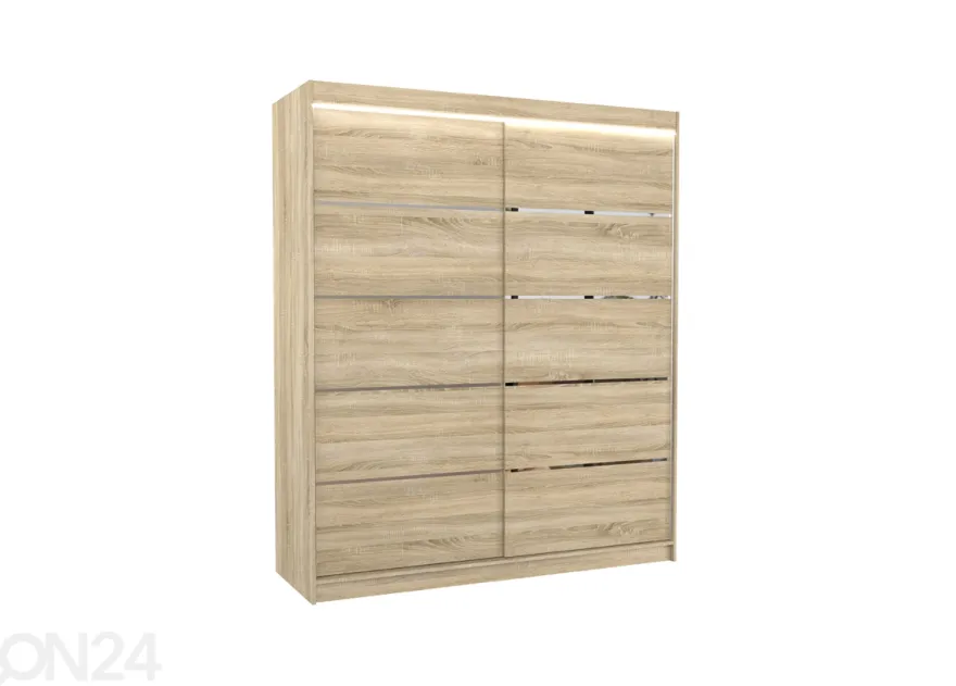 Liukuovikaappi Davi I 180 cm + LED