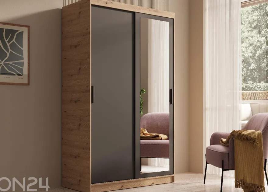 Liukuovikaappi Hally 120 cm