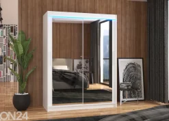 Liukuovikaappi Pausia I 150 cm + LED