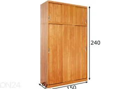 Liukuovikaappi Qamma 150 cm