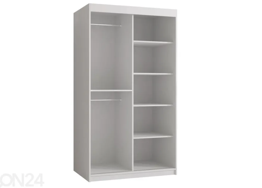 Liukuovikaappi Riflo II 100 cm