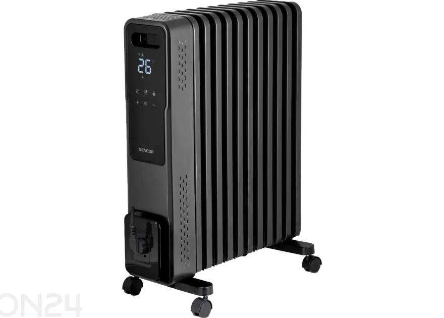 Öljytäytteinen lämmitin Smart Home Sencor SOH8211GY, harmaa