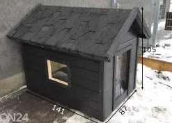 Lämpöeristetty koirankoppi Jacky 2