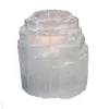 Lämpökynttilän seleniitti Iso alusta 0,6-0,7 kg 8x8 cm
