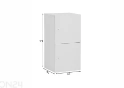 Lukittava kaappi Locked, 2 kpl