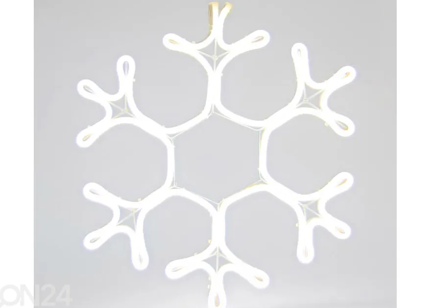 Lumihiutale, 3 m neon LED valonauha 33 W