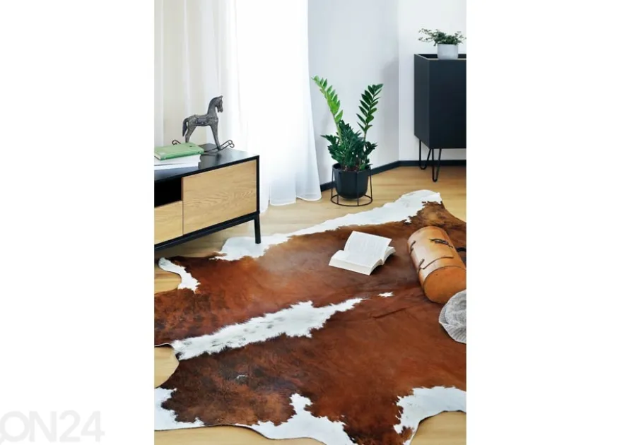 Luonnollinen lehmäntalja Tricolor 200x210 cm