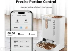 Älykäs lemmikkien ruokinta-automaatti kameralla Petkit P591 YumShare 2+3 L