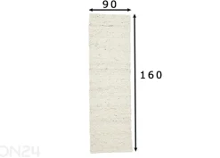 Matto Alm Glück UNI 90x160 cm