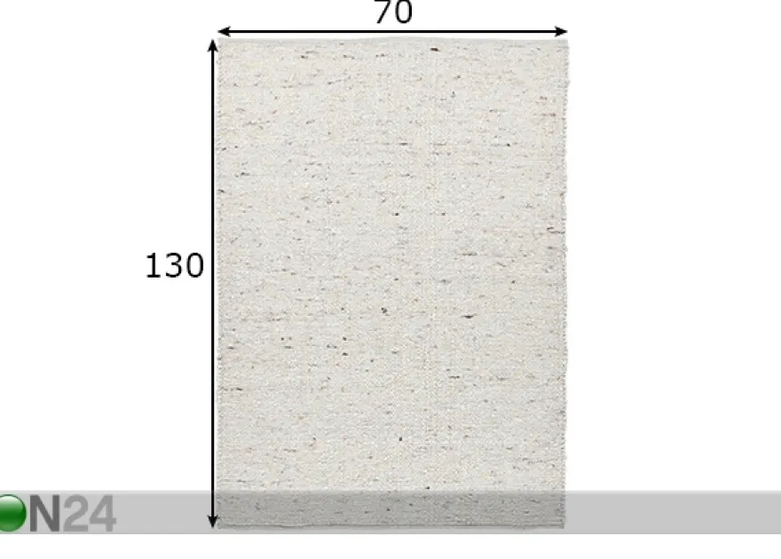 Matto Alm Glück 70x130 cm