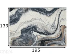 Matto Argentum Marble 133x195 cm