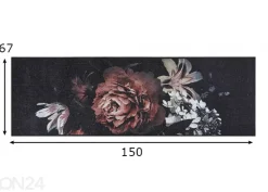 Matto Bella Rosa 67x150 cm