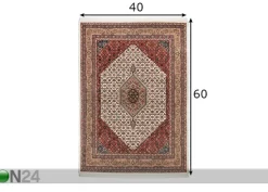 Matto Benares Bidjar 9 40x60 cm