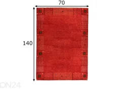 Matto Denver, 70x140 cm punainen