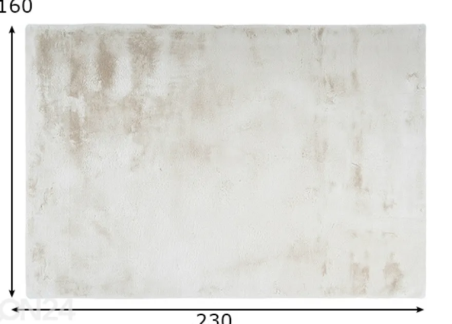 Matto Emotion Cream 160x230 cm