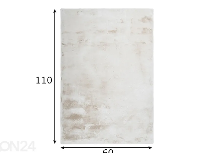 Matto Emotion Cream 60x110 cm