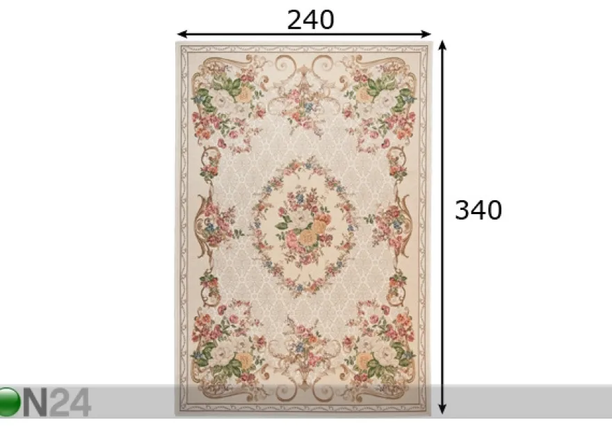 Matto FLOMI FLORENCE 240x340 cm