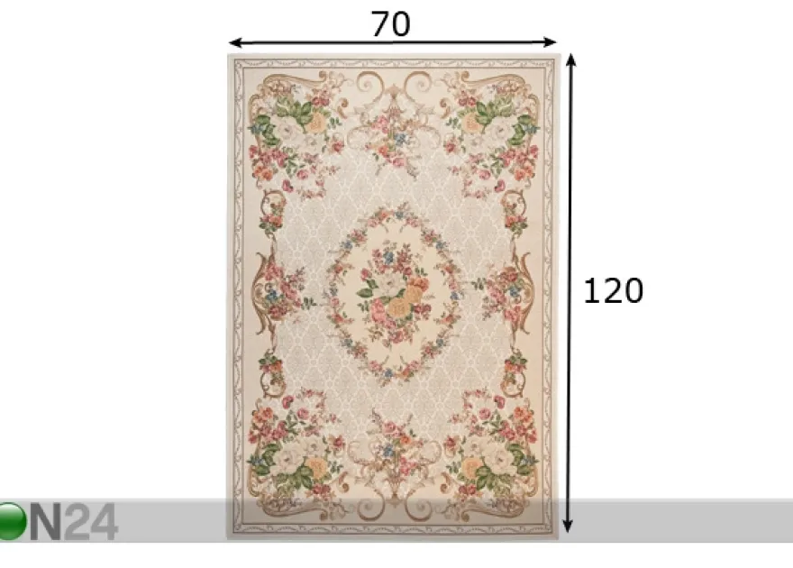 Matto FLOMI FLORENCE 70x120 cm