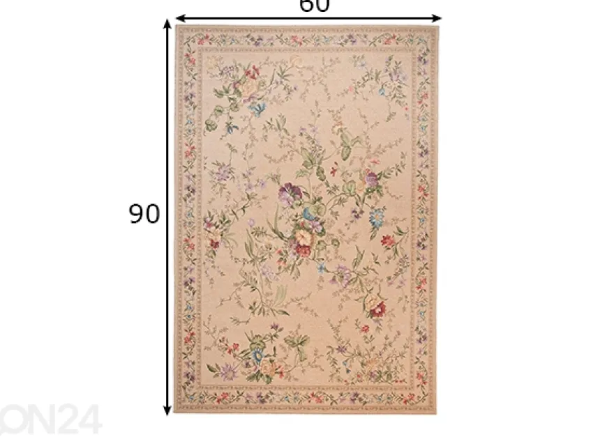 Matto Flomi Sagrini 60x90 cm