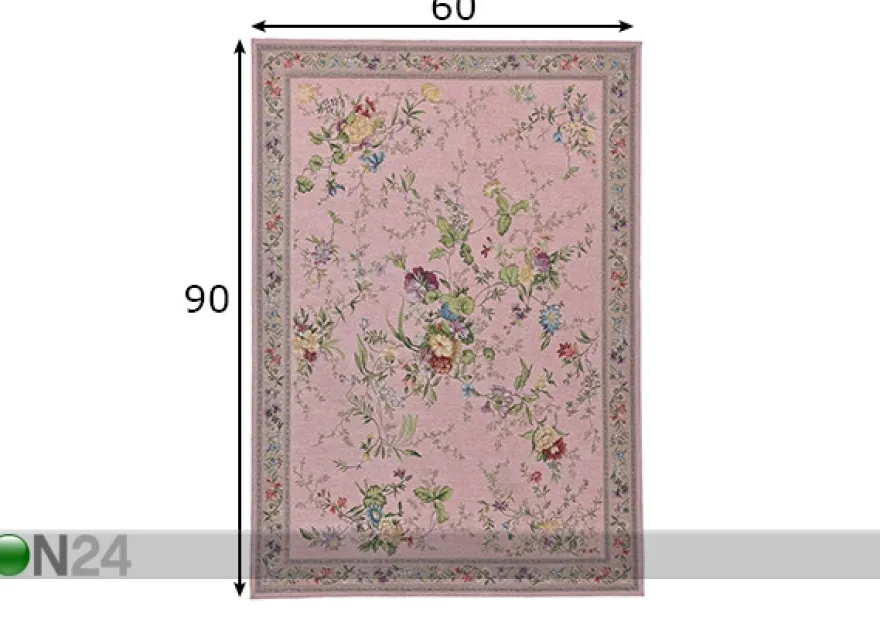 Matto Flomi Sagrini 60x90 cm