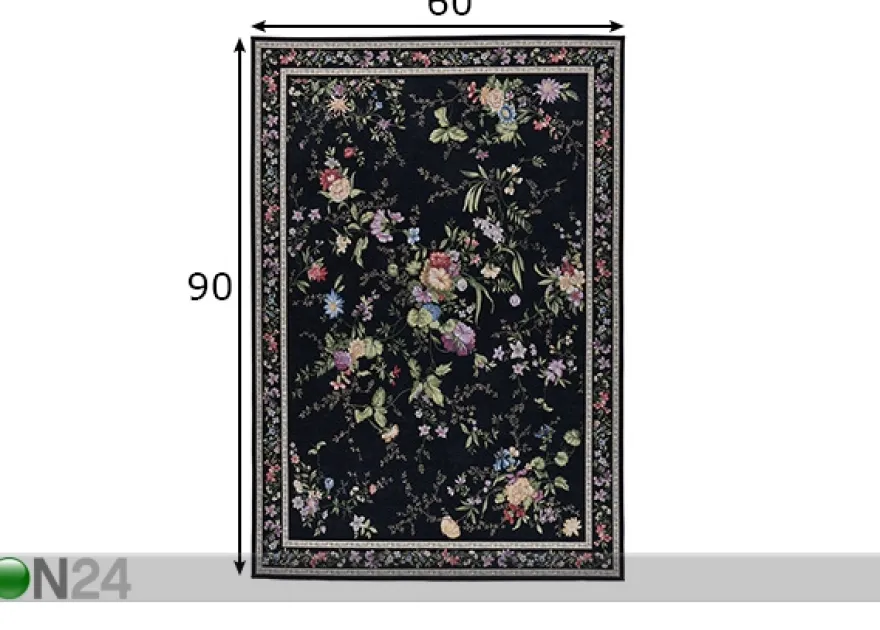 Matto Flomi Sagrini 60x90 cm