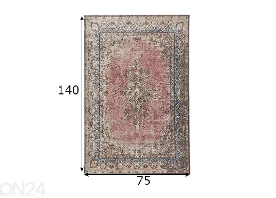 Matto Funky Orient Keshan 75x140 cm