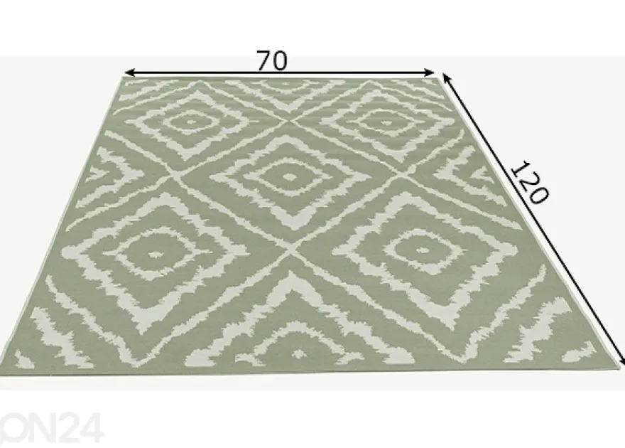 Matto Garden Pattern 70x120cm