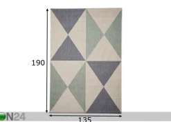 Matto Geo 135x190 cm