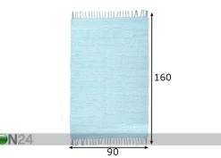 Matto Happy Cotton Uni 90x160 cm